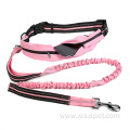 Nylon Dog Leash Material With Pouch Waist Bag